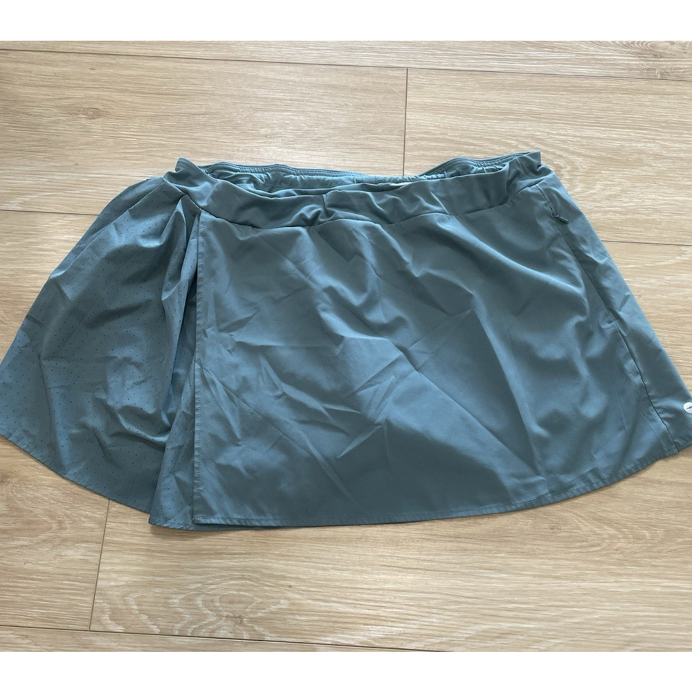 Avia Teal Skort Women’s XXL 20 2XL Activewear Lined Skirt Stretch Comfort Green